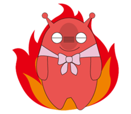 Invade Earth first series of mi-taka sticker #1483616