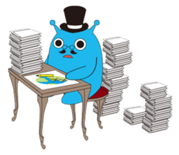 Invade Earth first series of mi-taka sticker #1483624