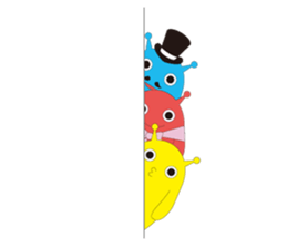 Invade Earth first series of mi-taka sticker #1483632