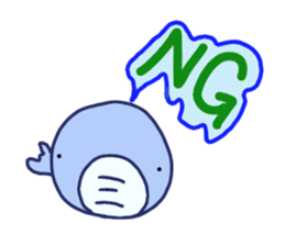 whale sticker #1483802
