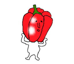 Vegetable sticker #1484527