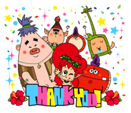 Okinawan KIJIMUNA and Friends sticker #1484964