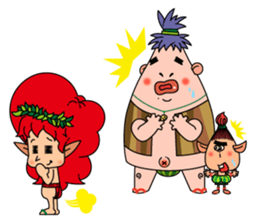 Okinawan KIJIMUNA and Friends sticker #1484973