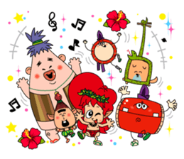 Okinawan KIJIMUNA and Friends sticker #1484990