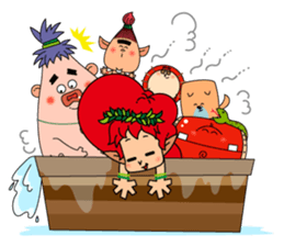 Okinawan KIJIMUNA and Friends sticker #1484992