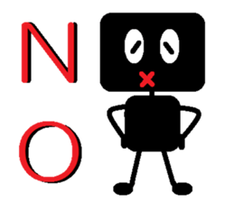 square black sticker #1485031