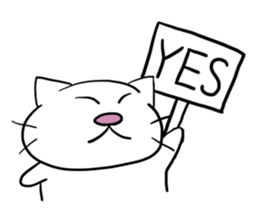 daily cat , we love them! sticker #1485160