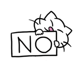 daily cat , we love them! sticker #1485162