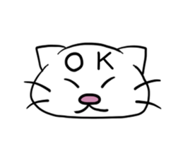 daily cat , we love them! sticker #1485163