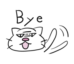 daily cat , we love them! sticker #1485167