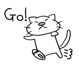 daily cat , we love them! sticker #1485169