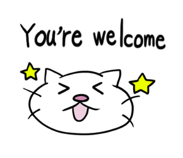 daily cat , we love them! sticker #1485172