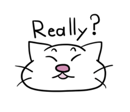 daily cat , we love them! sticker #1485173