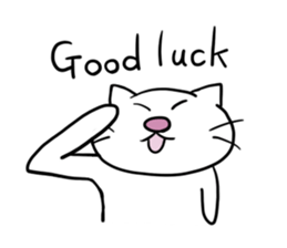 daily cat , we love them! sticker #1485177