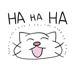 daily cat , we love them! sticker #1485178