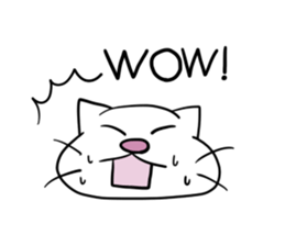 daily cat , we love them! sticker #1485183