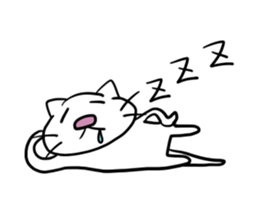 daily cat , we love them! sticker #1485186