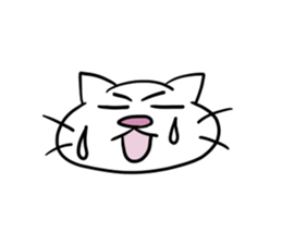 daily cat , we love them! sticker #1485187