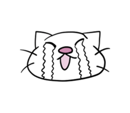 daily cat , we love them! sticker #1485188