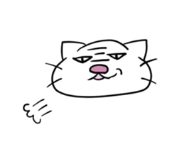 daily cat , we love them! sticker #1485189