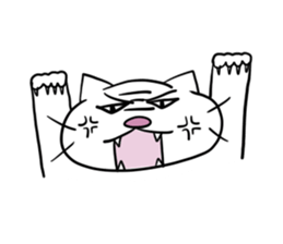 daily cat , we love them! sticker #1485190