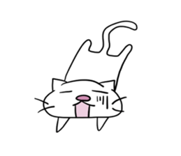 daily cat , we love them! sticker #1485191