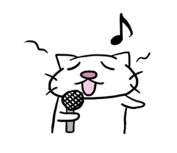 daily cat , we love them! sticker #1485192