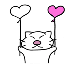 daily cat , we love them! sticker #1485198