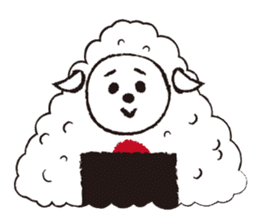 sheep mery sticker #1485207