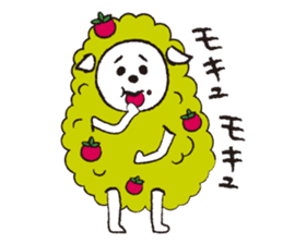 sheep mery sticker #1485238