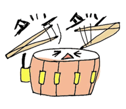 percussion sticker #1485560