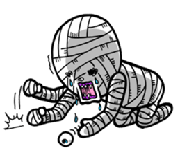 MUMMY'Z sticker #1485690