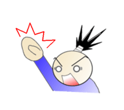 Samurai fuss stamp and Kuroko sticker #1485926