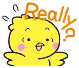 Backchannel chick sticker #1486004