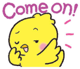 Backchannel chick sticker #1486007