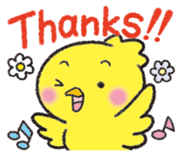 Backchannel chick sticker #1486008