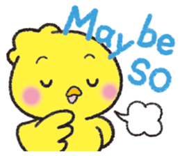 Backchannel chick sticker #1486009