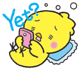 Backchannel chick sticker #1486011