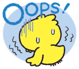 Backchannel chick sticker #1486013