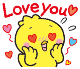 Backchannel chick sticker #1486025