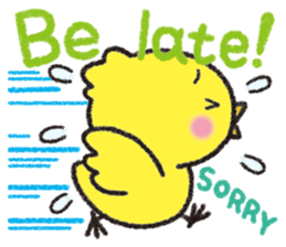 Backchannel chick sticker #1486030