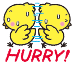 Backchannel chick sticker #1486034