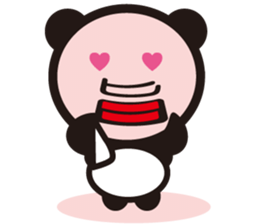 Chinese character Panda sticker #1486516