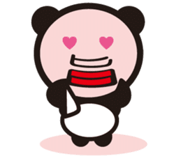 Chinese character Panda sticker #1486516