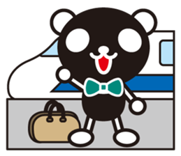 white&black panda season&event sticker #1486611