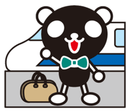 white&black panda season&event sticker #1486611