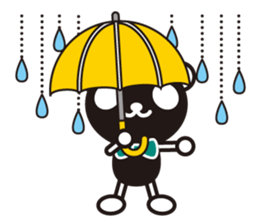 white&black panda season&event sticker #1486615