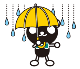 white&black panda season&event sticker #1486615