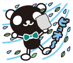 white&black panda season&event sticker #1486623