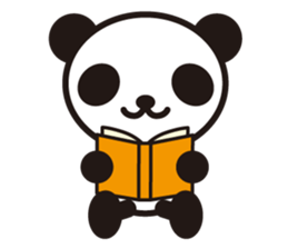 white&black panda season&event sticker #1486626